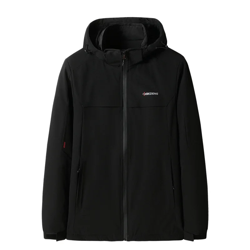 Winter fashionable fat Hooded Jacket plus fat plus size middle aged men's Plush thickened warm leisure quick drying coat
Winter fashionable fat Hooded Jacket plus fat plus size middle aged men's Plush thickened warm leisure quick drying coat