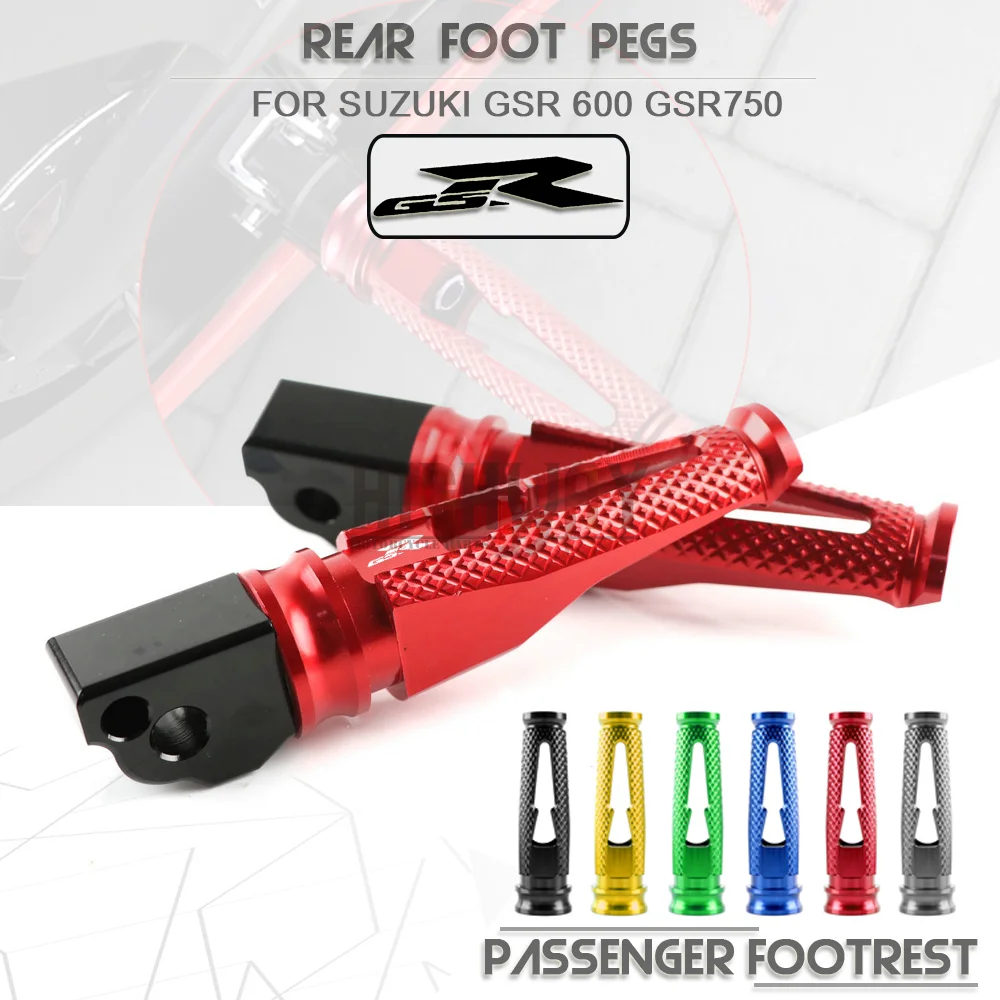 CNC Aluminum Rear Foot Pegs Motorcycle Passenger Footrest Pedal for SUZUKI GSR600 GSR750 GSR 600 750
CNC Aluminum Rear Foot Pegs Motorcycle Passenger Footrest Pedal for SUZUKI GSR600 GSR750 GSR 600 750