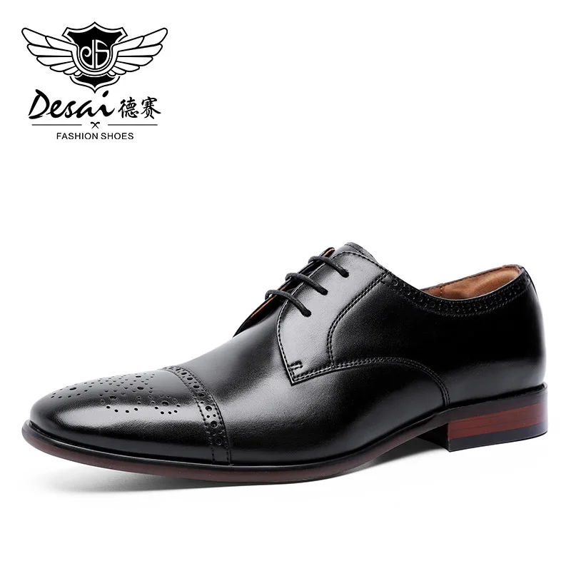 Brock men's shoes three joint gentleman shoes lace up leather shoes retro wedding shoes best man shoes business shoes
Brock men's shoes three joint gentleman shoes lace up leather shoes retro wedding shoes best man shoes business shoes
