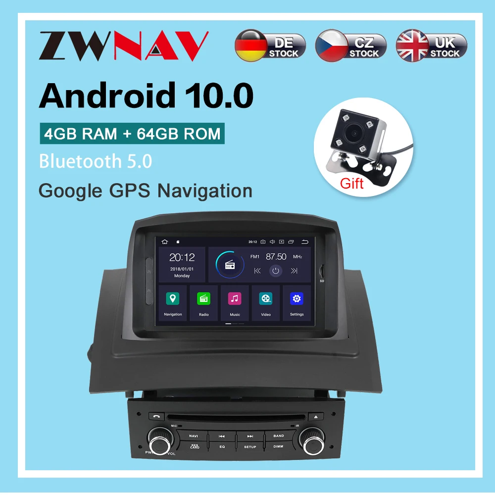 Android10.0 64GB Car radio player GPS Navigation for Renault Megane 2 Fluence 2002-2009 Multimedia Player Radio stereo headunit
Android10.0 64GB Car radio player GPS Navigation for Renault Megane 2 Fluence 2002-2009 Multimedia Player Radio stereo headunit