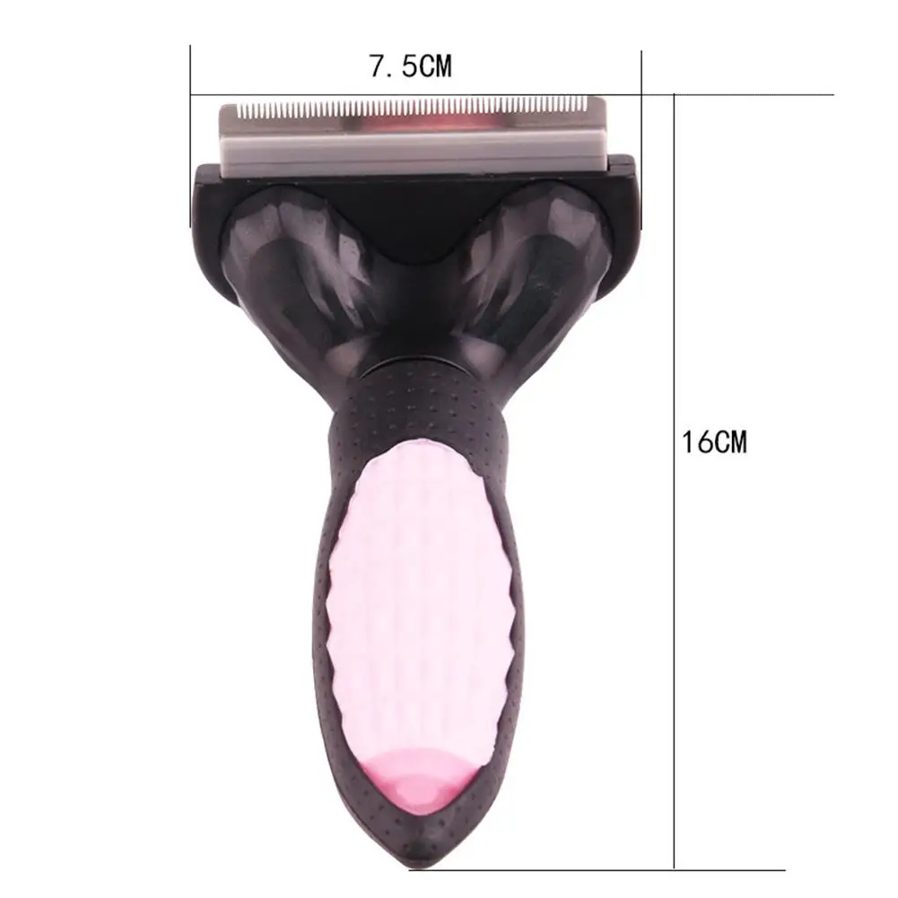 Pet Comb Dog Puppy Cat Hair Remover Brush Non-slip Hair Clipper Trimmer Hair Shedding Trimmer Comb For Cats Dogs Combs
Pet Comb Dog Puppy Cat Hair Remover Brush Non-slip Hair Clipper Trimmer Hair Shedding Trimmer Comb For Cats Dogs Combs