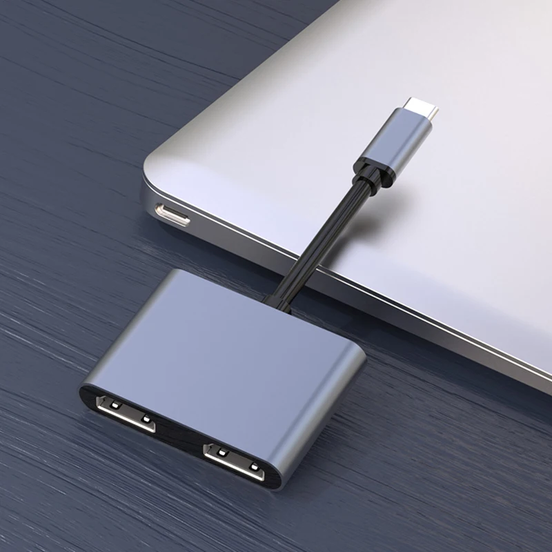 4In1 Docking Station Type C Docking Station Double HDMI-Compatible Dual Screen Display USB 3.0 Hub Adapter Dock Dropshipping New
4In1 Docking Station Type C Docking Station Double HDMI-Compatible Dual Screen Display USB 3.0 Hub Adapter Dock Dropshipping New