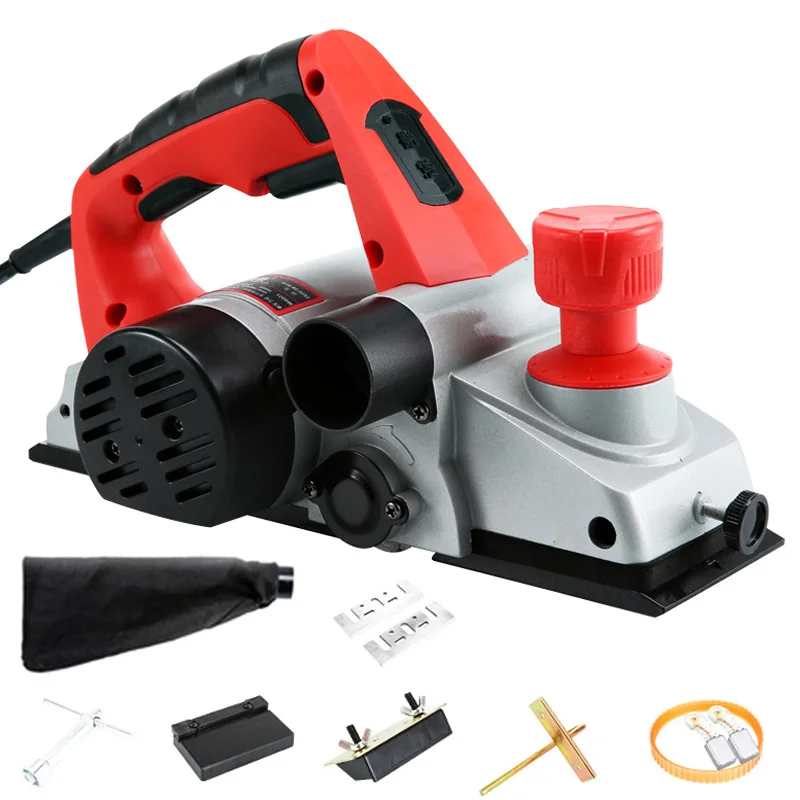 Wood Planer 220v 1250w Electric Hand Planer 2mm Adjustable Cut Depth Portable Corded Woodworking Power Tools With Exhaust Ports
Wood Planer 220v 1250w Electric Hand Planer 2mm Adjustable Cut Depth Portable Corded Woodworking Power Tools With Exhaust Ports