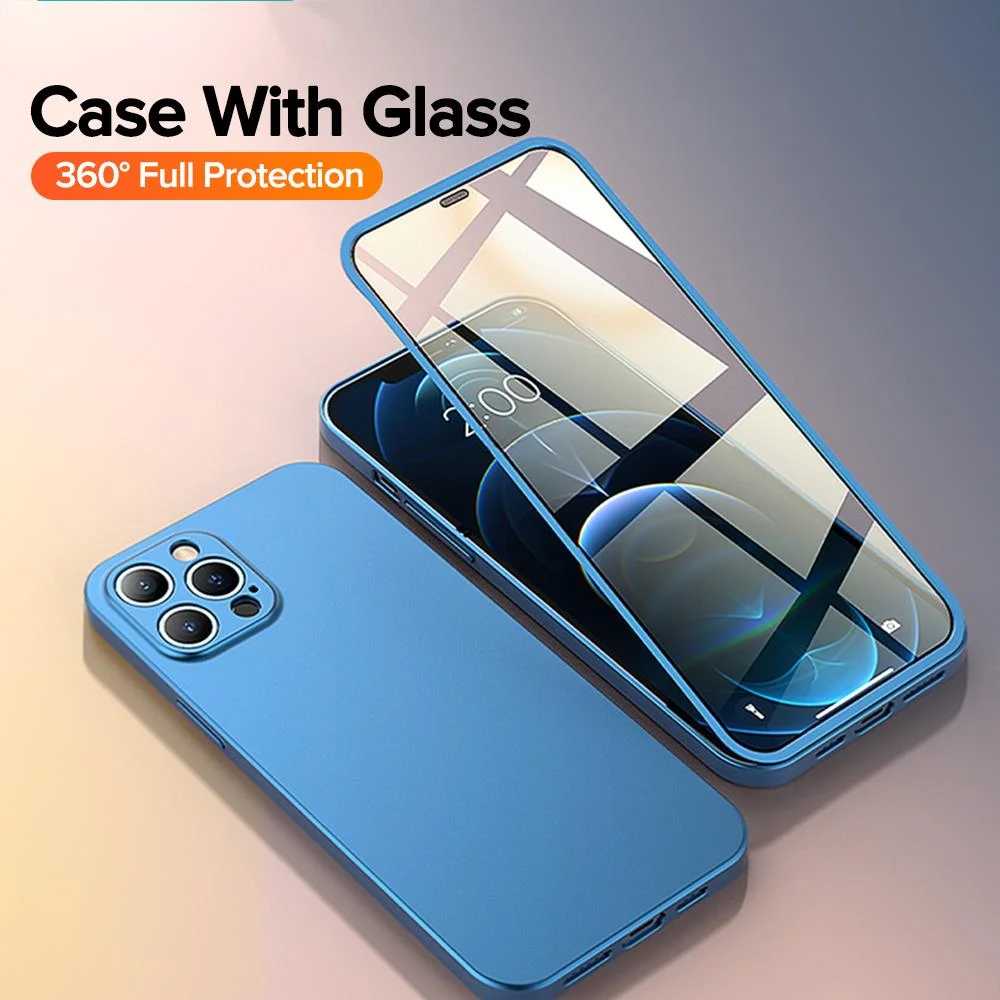 360 full protective case suitable for iPhone 12 Pro Max anti-drop tempered glass shockproof phone case iPhone 12 Pro case
360 full protective case suitable for iPhone 12 Pro Max anti-drop tempered glass shockproof phone case iPhone 12 Pro case