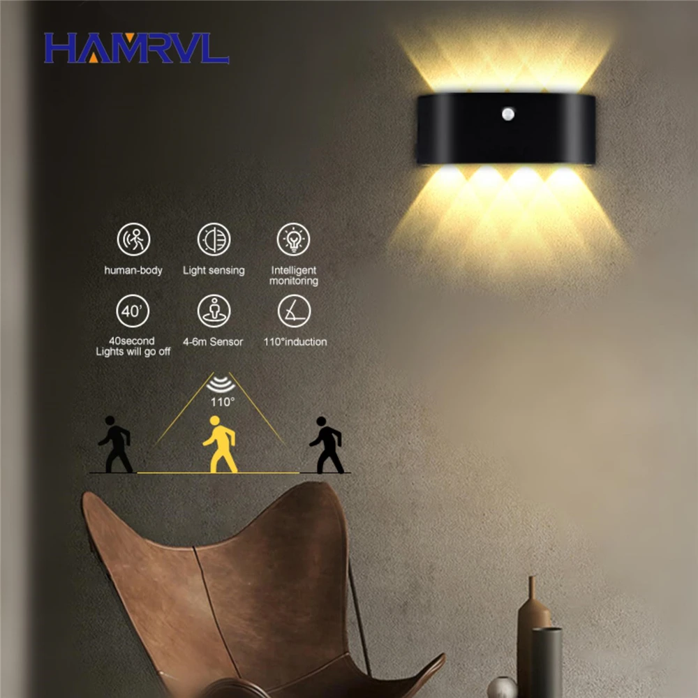 Outdoor Lighting LED PIR Motion Sensor Waterproof Wall Light 8W AC90-260V Modern Wall Lamp Garden Light Fixture Outside Building
Outdoor Lighting LED PIR Motion Sensor Waterproof Wall Light 8W AC90-260V Modern Wall Lamp Garden Light Fixture Outside Building