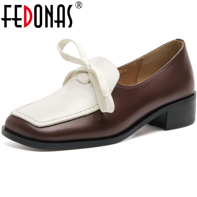 Женские туфли-лодочки на толстом каблуке FEDONAS, винтажные туфли из натуральной кожи на весну, неглубокие туфли для ночного клуба
Женские туфли-лодочки на толстом каблуке FEDONAS, винтажные туфли из натуральной кожи на весну, неглубокие туфли для ночного клуба