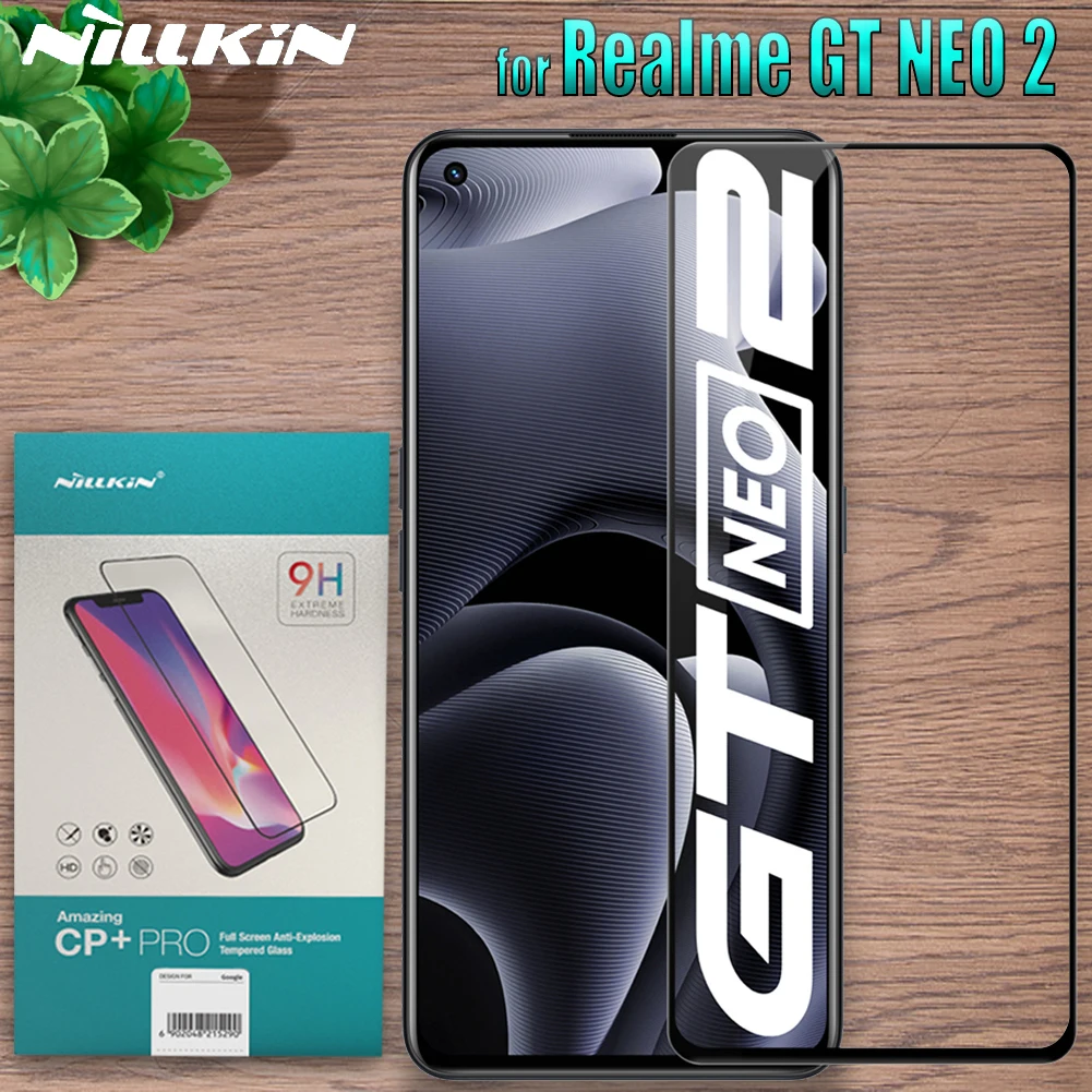 Nillkin Temered Glass for OPPO Realme GT NEO 2 Screen Protector 9H Clear Full Coverage Safety Protective Film on RealMe GT NEO2 
Nillkin Temered Glass for OPPO Realme GT NEO 2 Screen Protector 9H Clear Full Coverage Safety Protective Film on RealMe GT NEO2