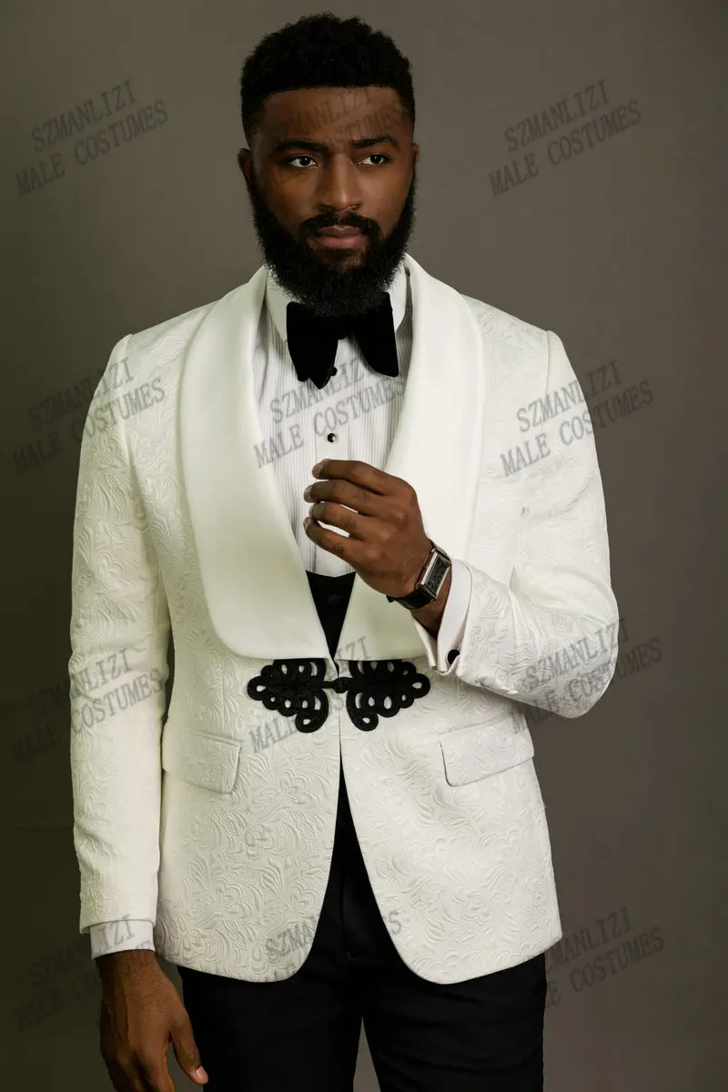 Mens Wedding Suits 2021 Latest Design Custom Made White Smoking Tuxedo Jacket Groomsman Groom Terno Suits For Men Bridegroom
Mens Wedding Suits 2021 Latest Design Custom Made White Smoking Tuxedo Jacket Groomsman Groom Terno Suits For Men Bridegroom