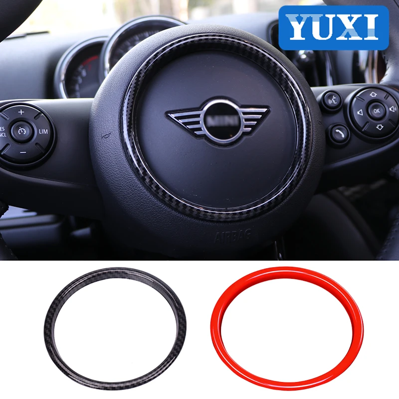 Украшение для автомобильного рулевого колеса наклейка BMW MINI ONE COOPER F54 F55 F56 F57 F60 JCW