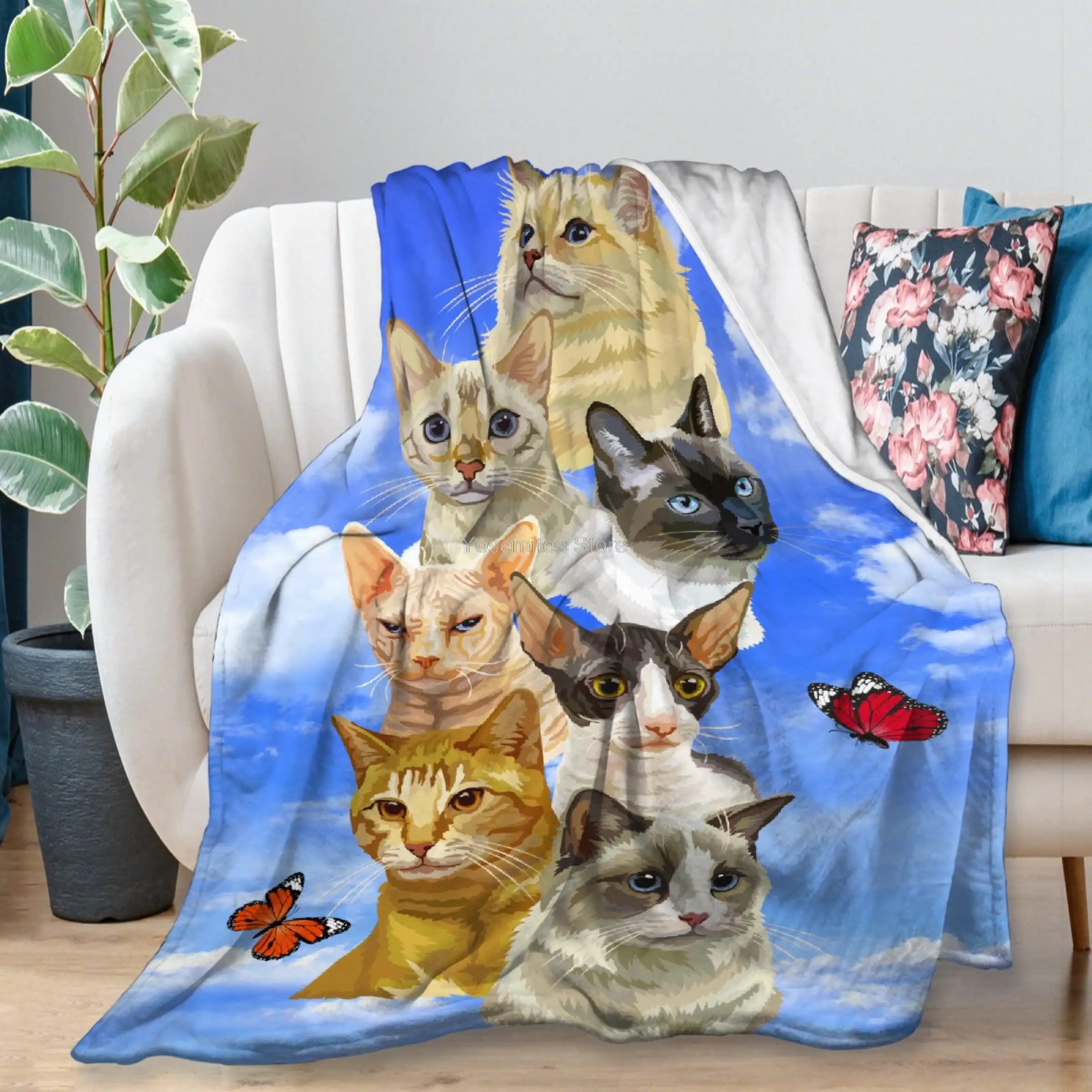 Yaoola Selfie from The Cats Flannel Blanket, All Season Soft Cozy Plush Bed Throw fit Bedroom Living Room Sofa Couch Bedding Off
Yaoola Selfie from The Cats Flannel Blanket, All Season Soft Cozy Plush Bed Throw fit Bedroom Living Room Sofa Couch Bedding Off