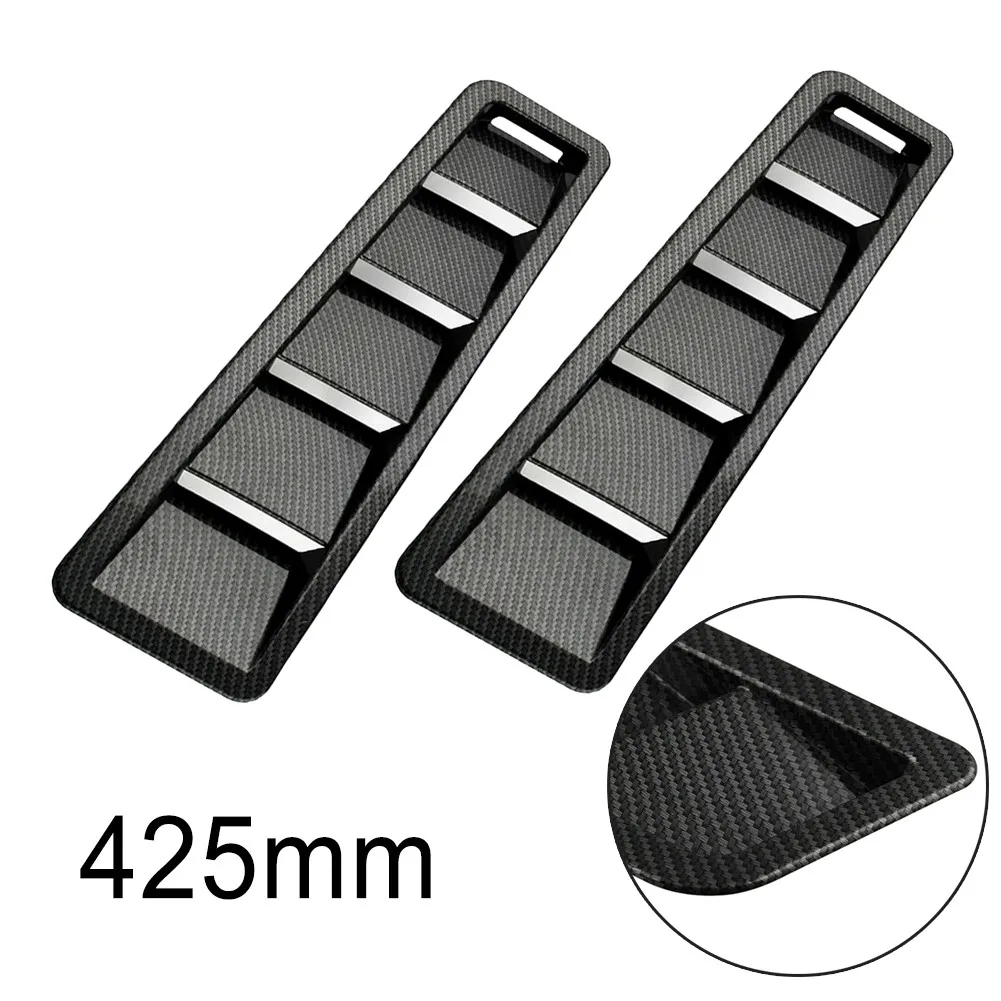 2Pcs Universal Car Hood Vents Louver Panel Trim Carbon Fiber Pattern BS Universal For All Vehicles
2Pcs Universal Car Hood Vents Louver Panel Trim Carbon Fiber Pattern BS Universal For All Vehicles