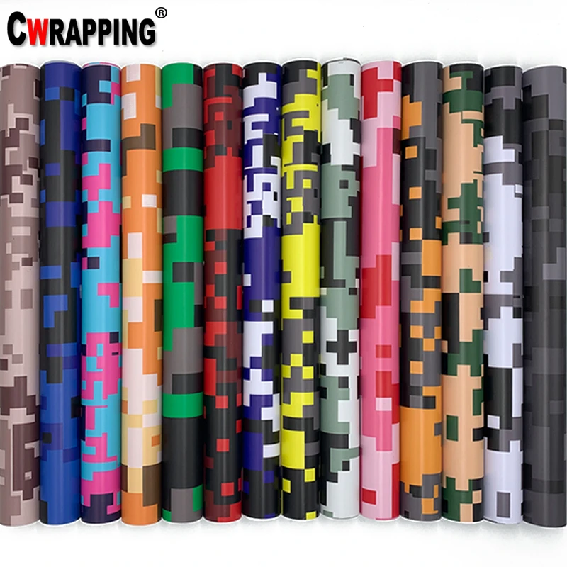 30X152CM Digital Camo Vinyl Film Camouflage Vinyl Wrapping For Car Sticker Bike Console Computer Laptop Skin Scooter Motorcycle
30X152CM Digital Camo Vinyl Film Camouflage Vinyl Wrapping For Car Sticker Bike Console Computer Laptop Skin Scooter Motorcycle