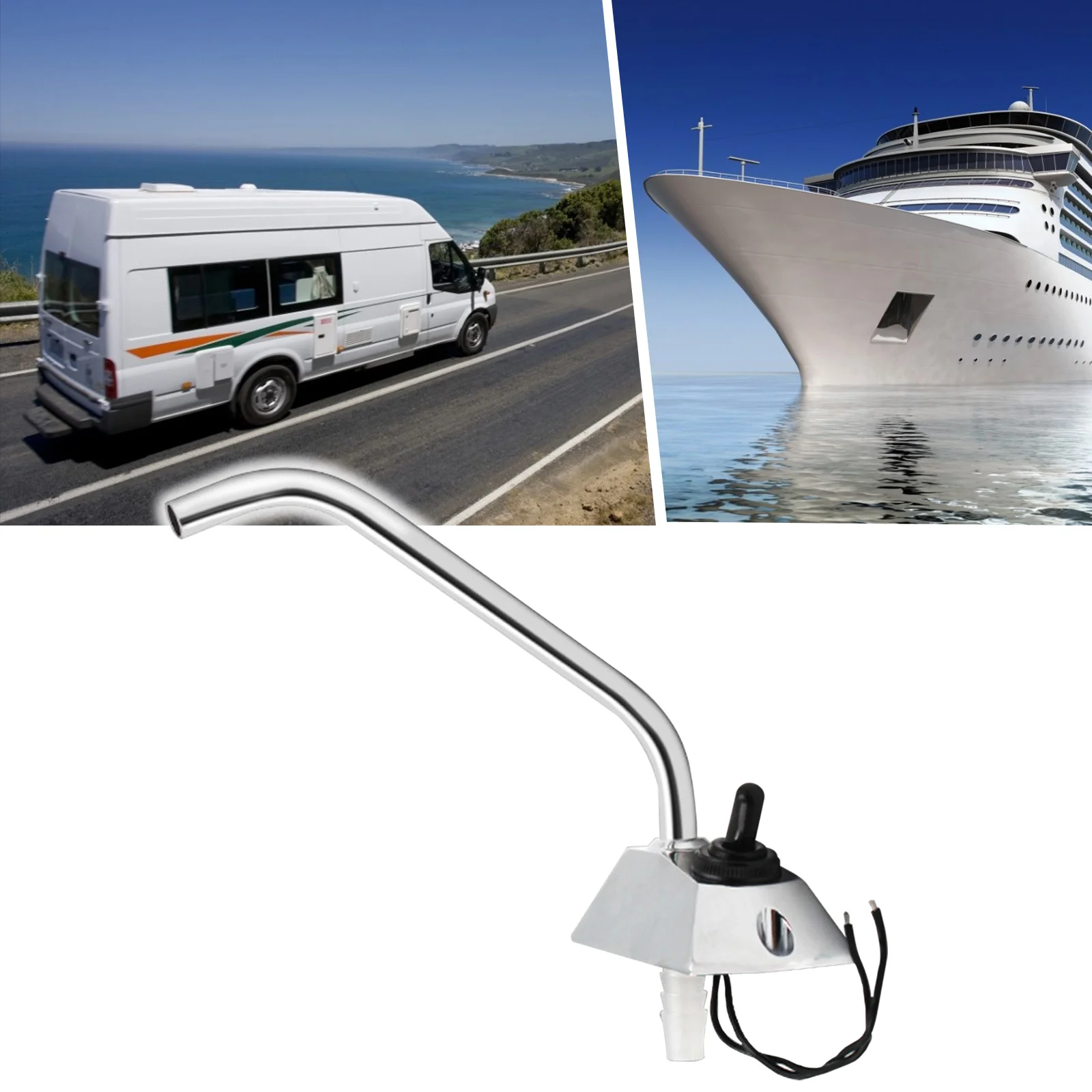 12 В DC кухонный Электрический водяной насос кран водопроводный кран с переключателем для автофургона лодки 12 В переключатель автомобильные ... 
12 В DC кухонный Электрический водяной насос кран водопроводный кран с переключателем для автофургона лодки 12 В переключатель автомобильные ...