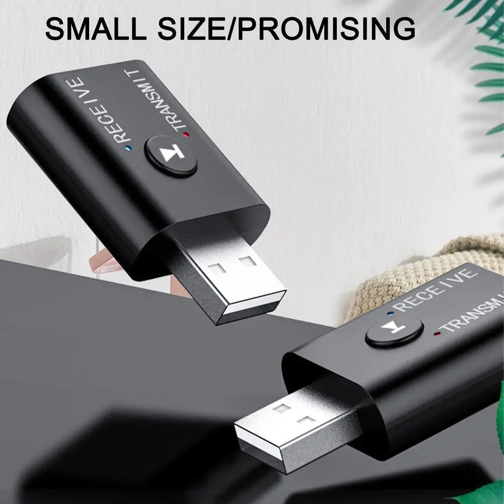 USB Bluetooth audio transmitter V5.0+EDR Audio Receiver Adapte Transmitter AUX Stereo For TV PC USB Wireless 3.5mm Bluetoot L4P3
USB Bluetooth audio transmitter V5.0+EDR Audio Receiver Adapte Transmitter AUX Stereo For TV PC USB Wireless 3.5mm Bluetoot L4P3