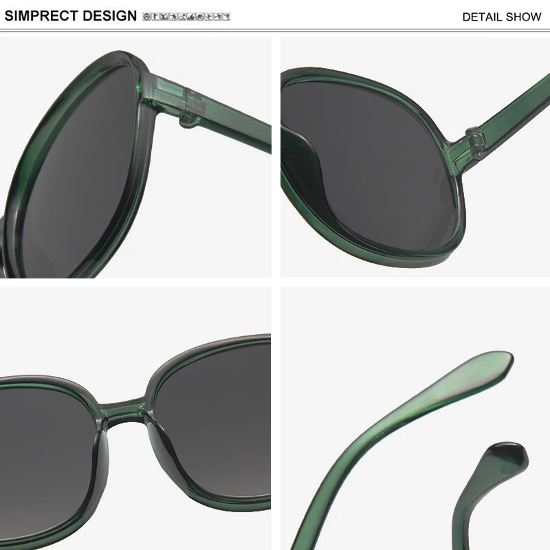 SIMPRECT Oversized Sunglasses Women 2020 Luxury Brand Designer Retro Round Sunglasses Vintage Big Sun Glasses Shades For Women
SIMPRECT Oversized Sunglasses Women 2020 Luxury Brand Designer Retro Round Sunglasses Vintage Big Sun Glasses Shades For Women