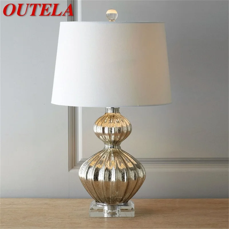 OUTELA Dimmer Contemporary Table Lamp Creative Luxury Desk Lighting LED for Home Bedside Decoration
OUTELA Dimmer Contemporary Table Lamp Creative Luxury Desk Lighting LED for Home Bedside Decoration