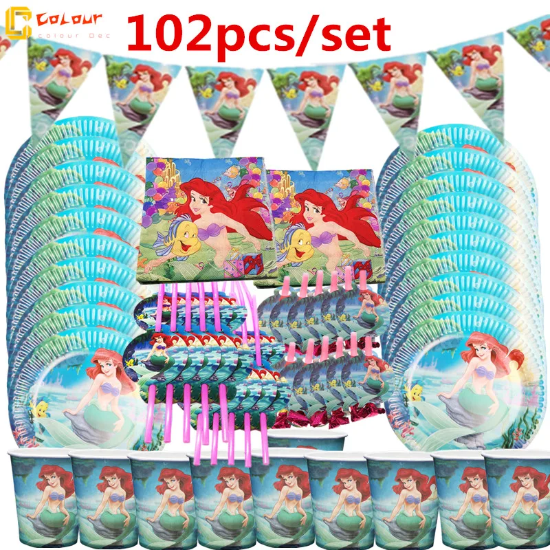 1set 20 person happy birthday Mermaid Ariel girls baby shower party decoration banner tablecloth straws cup plates supplier
1set 20 person happy birthday Mermaid Ariel girls baby shower party decoration banner tablecloth straws cup plates supplier