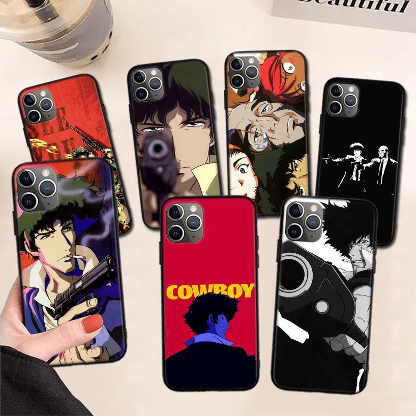 Cowboy Bebop See you Space Black Phone Case For Apple iPhone 11 13 Pro Max 12 Mini X XS XR 7 Plus 6 6S 8 + SE 5S Pattern Cover
Cowboy Bebop See you Space Black Phone Case For Apple iPhone 11 13 Pro Max 12 Mini X XS XR 7 Plus 6 6S 8 + SE 5S Pattern Cover
