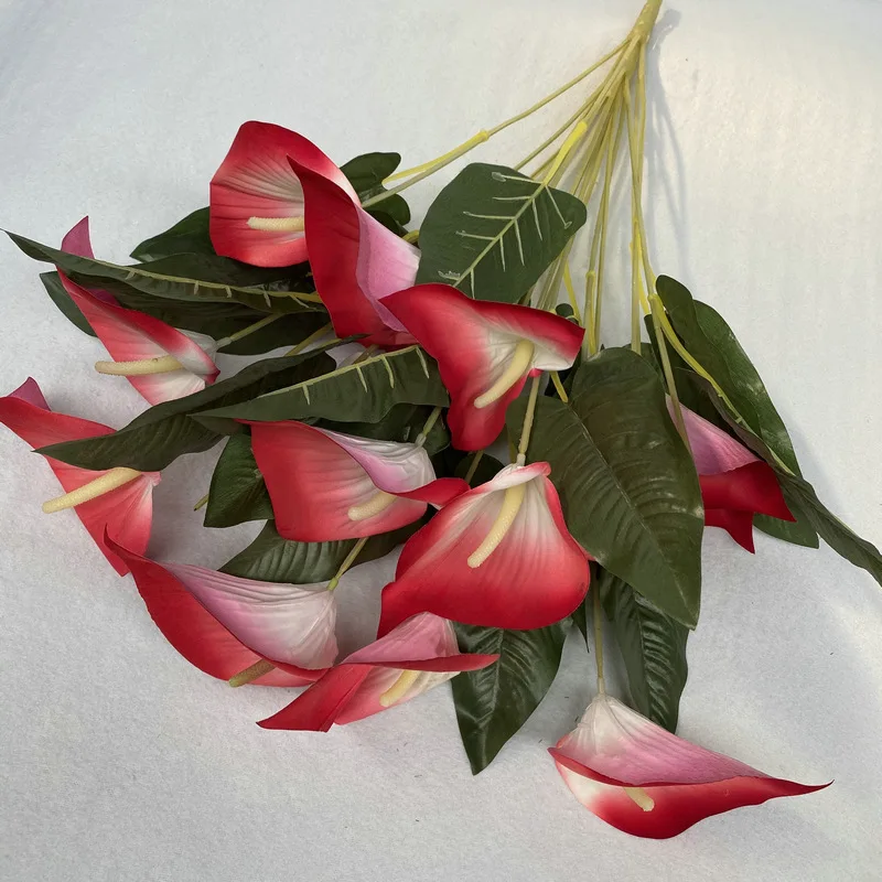 Искусственные фланелевые цветы, украшение для дома, гостиной, столового стола, 18 головок 
Искусственные фланелевые цветы, украшение для дома, гостиной, столового стола, 18 головок