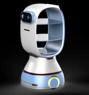 Настраиваемый робот доставка с голосовым управлением для ресторана и официанта