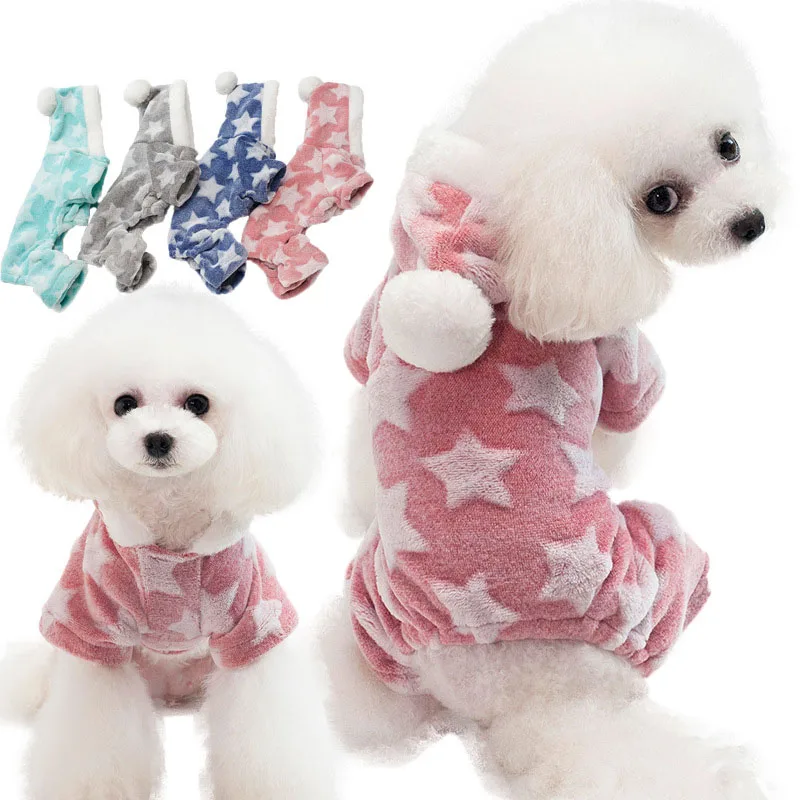 Pet Dog Clothes Autumn Winter Fashion Cute Stars Four Feet Pet Clothes Coral Fleece Casual Dog Clothes Warm Pet Clothing
Pet Dog Clothes Autumn Winter Fashion Cute Stars Four Feet Pet Clothes Coral Fleece Casual Dog Clothes Warm Pet Clothing