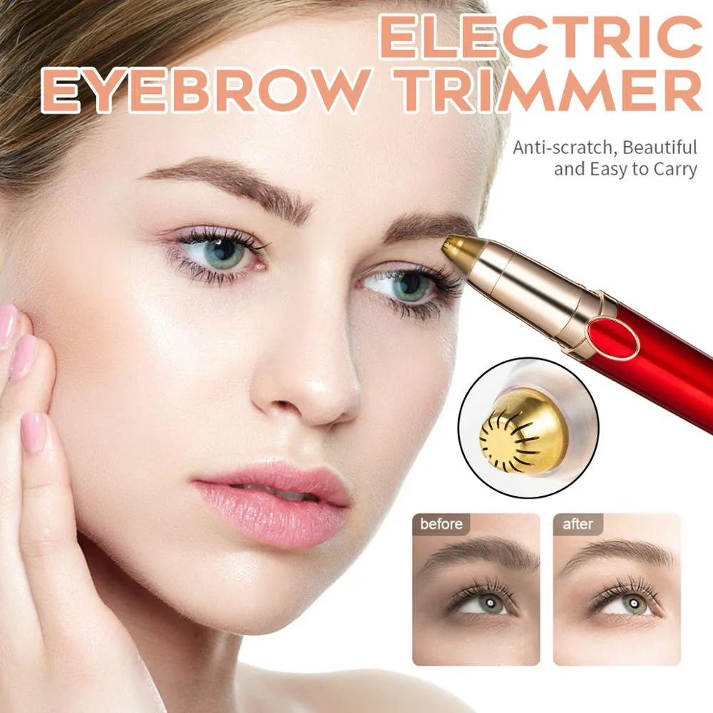 1pc Electric Eyebrow Trimmer Painless Eye Brow Epilator Mini Eye Brow Shaper Shaver Razor Portable Facial Hair Remover for Women
1pc Electric Eyebrow Trimmer Painless Eye Brow Epilator Mini Eye Brow Shaper Shaver Razor Portable Facial Hair Remover for Women