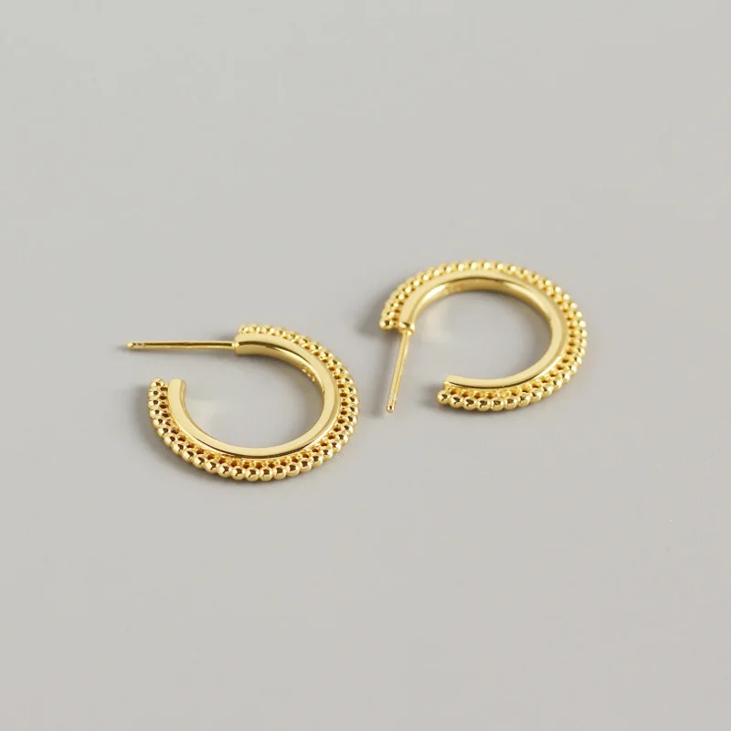 Fengxiaoling Real 100% 925 Sterling Silver Mini Beads Round Earrings For Women Bohemia Style Silver Earrings Jewelry Accessories
Fengxiaoling Real 100% 925 Sterling Silver Mini Beads Round Earrings For Women Bohemia Style Silver Earrings Jewelry Accessories