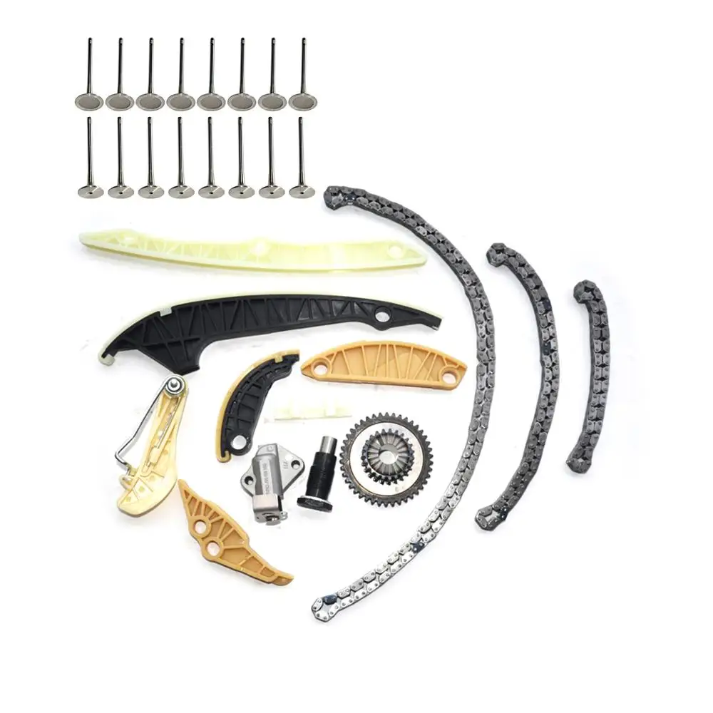 Комплект цепи ГРМ AP01 + выхлопные клапаны + впускной клапан для VW CC EOS Jetta Audi A3 2,0 T 06D109601M 06D109611H
Комплект цепи ГРМ AP01 + выхлопные клапаны + впускной клапан для VW CC EOS Jetta Audi A3 2,0 T 06D109601M 06D109611H