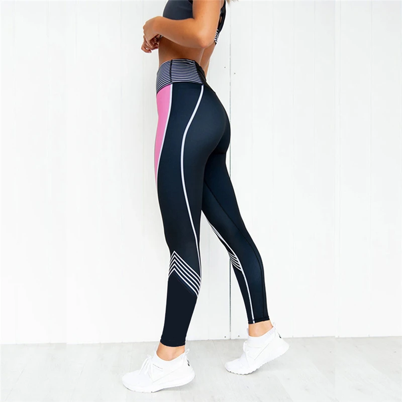 Stripe Patchwork High Waist Seamless Leggings Workout Yoga Sport Wear Jogging Pants Tights
Stripe Patchwork High Waist Seamless Leggings Workout Yoga Sport Wear Jogging Pants Tights