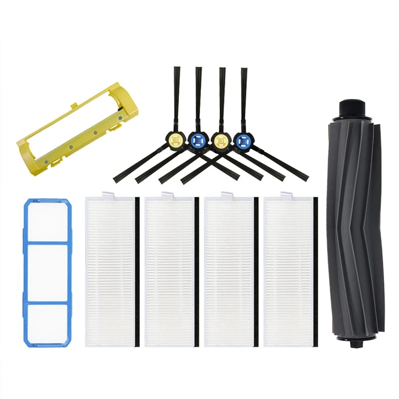 Replacement Roller Side Brush HEPA Filter for Silvercrest SSR1 Ssra1 ILife A9S A9 A7 Robot Vacuum Cleaner Accessories
Replacement Roller Side Brush HEPA Filter for Silvercrest SSR1 Ssra1 ILife A9S A9 A7 Robot Vacuum Cleaner Accessories