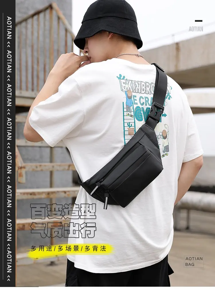 Waterproof Man Waist Bag Fashion Chest Pack Outdoor Sports Crossbody Bag Casual Travel Male Bum Belt Bag
Waterproof Man Waist Bag Fashion Chest Pack Outdoor Sports Crossbody Bag Casual Travel Male Bum Belt Bag