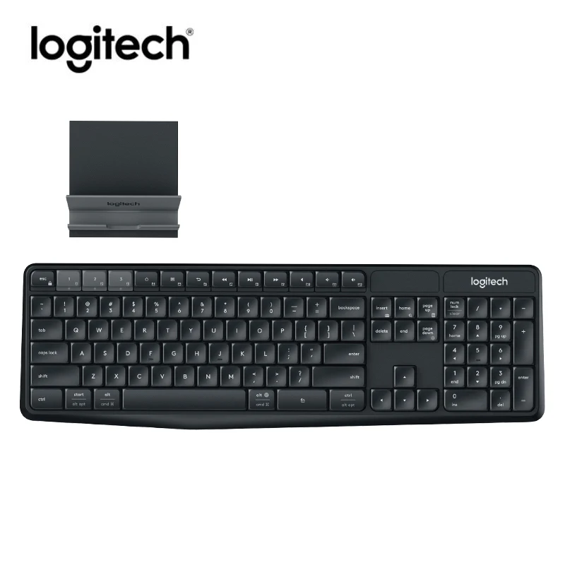 Беспроводная Bluetooth-клавиатура Logitech K375s с несколькими устройствами Двухрежимная