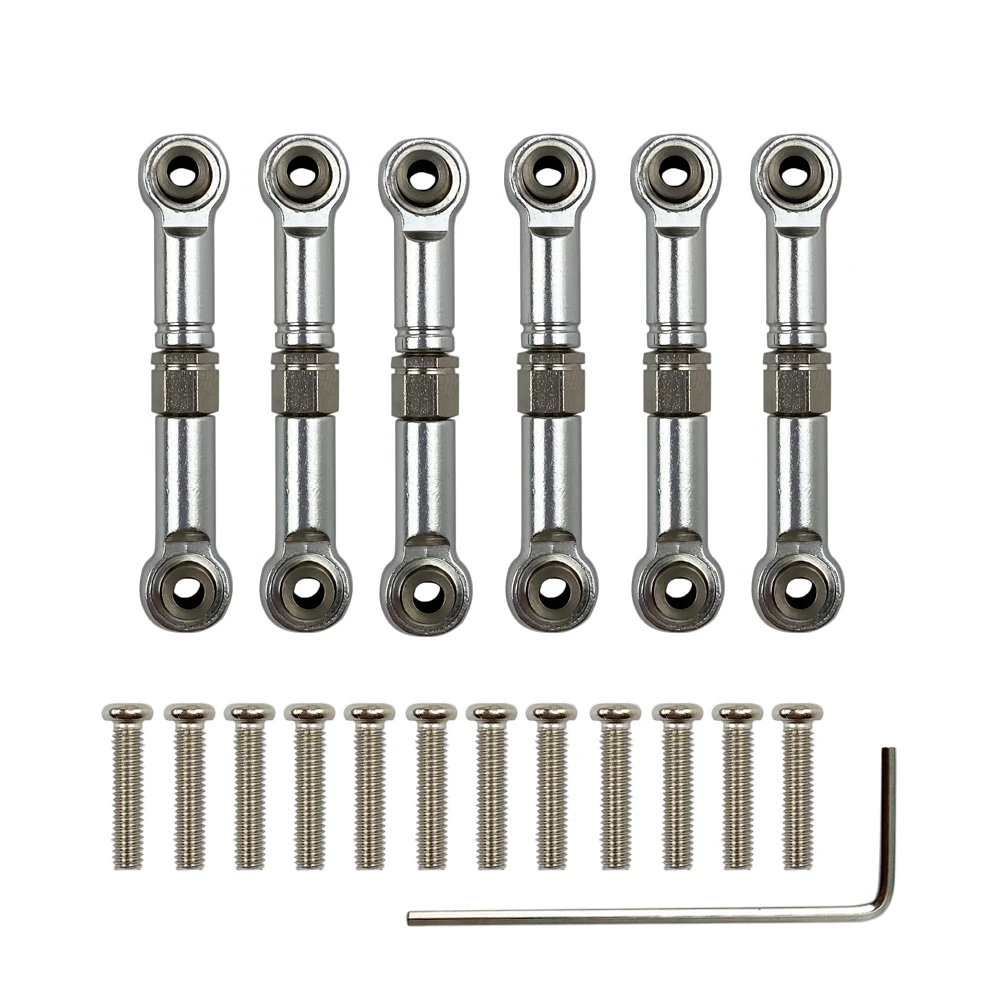 1set Aluminum Metal Linkage Pull Rod Servo Link for 1/18 WLtoys A959 A969 A979 K929 RC Car Upgrade Spare Parts 
1set Aluminum Metal Linkage Pull Rod Servo Link for 1/18 WLtoys A959 A969 A979 K929 RC Car Upgrade Spare Parts