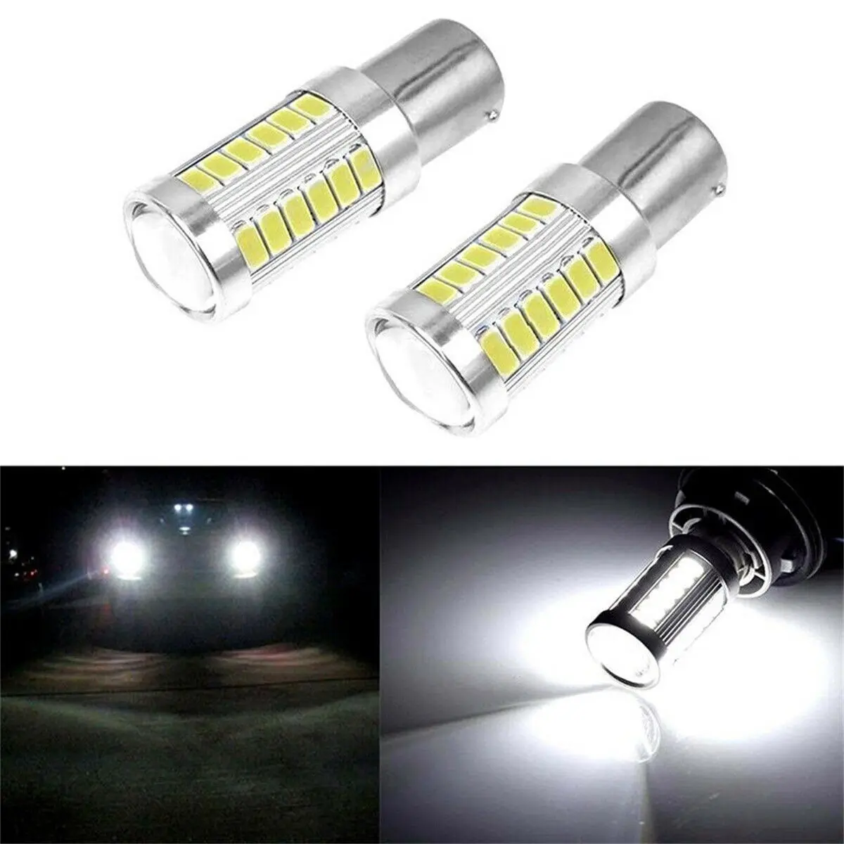 2x светодиодный автомобиль P21W 1156 Обратный светильник 33 SMD 5630 дневные ходовые огни 12V белый лампа резервного копирования Фары заднего хода све...
2x светодиодный автомобиль P21W 1156 Обратный светильник 33 SMD 5630 дневные ходовые огни 12V белый лампа резервного копирования Фары заднего хода све...