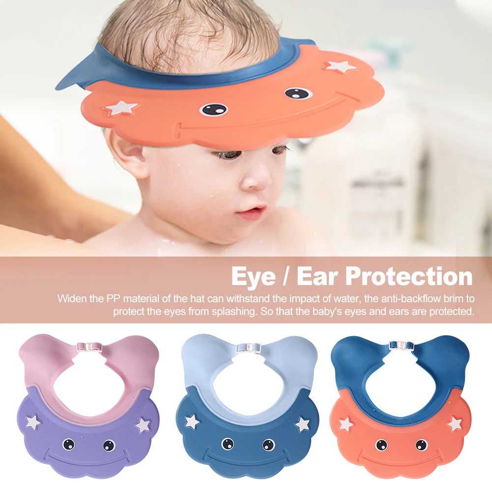 Baby Shower Cap Eyes Face Kids Washing Hair Ear Protection Bath Visor Shampoo Non Toxic and Safe Flexible, Soft and Stretchable
Baby Shower Cap Eyes Face Kids Washing Hair Ear Protection Bath Visor Shampoo Non Toxic and Safe Flexible, Soft and Stretchable