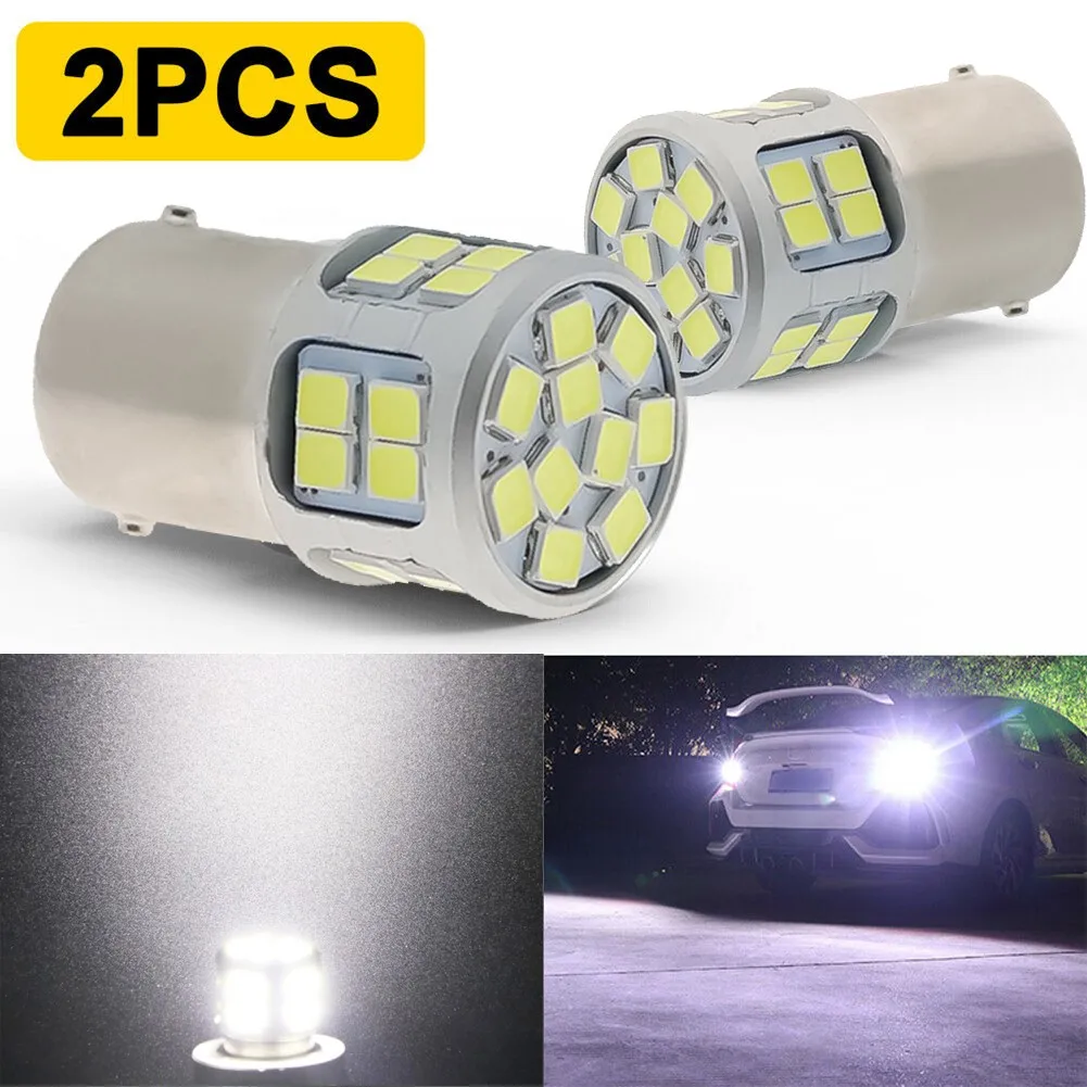 2pcs Car LED Brake Light 1157 S25 2835 30SMD Reversing Light Turn Signal Lamp White 6000K LED Bulbs Waterproof
2pcs Car LED Brake Light 1157 S25 2835 30SMD Reversing Light Turn Signal Lamp White 6000K LED Bulbs Waterproof
