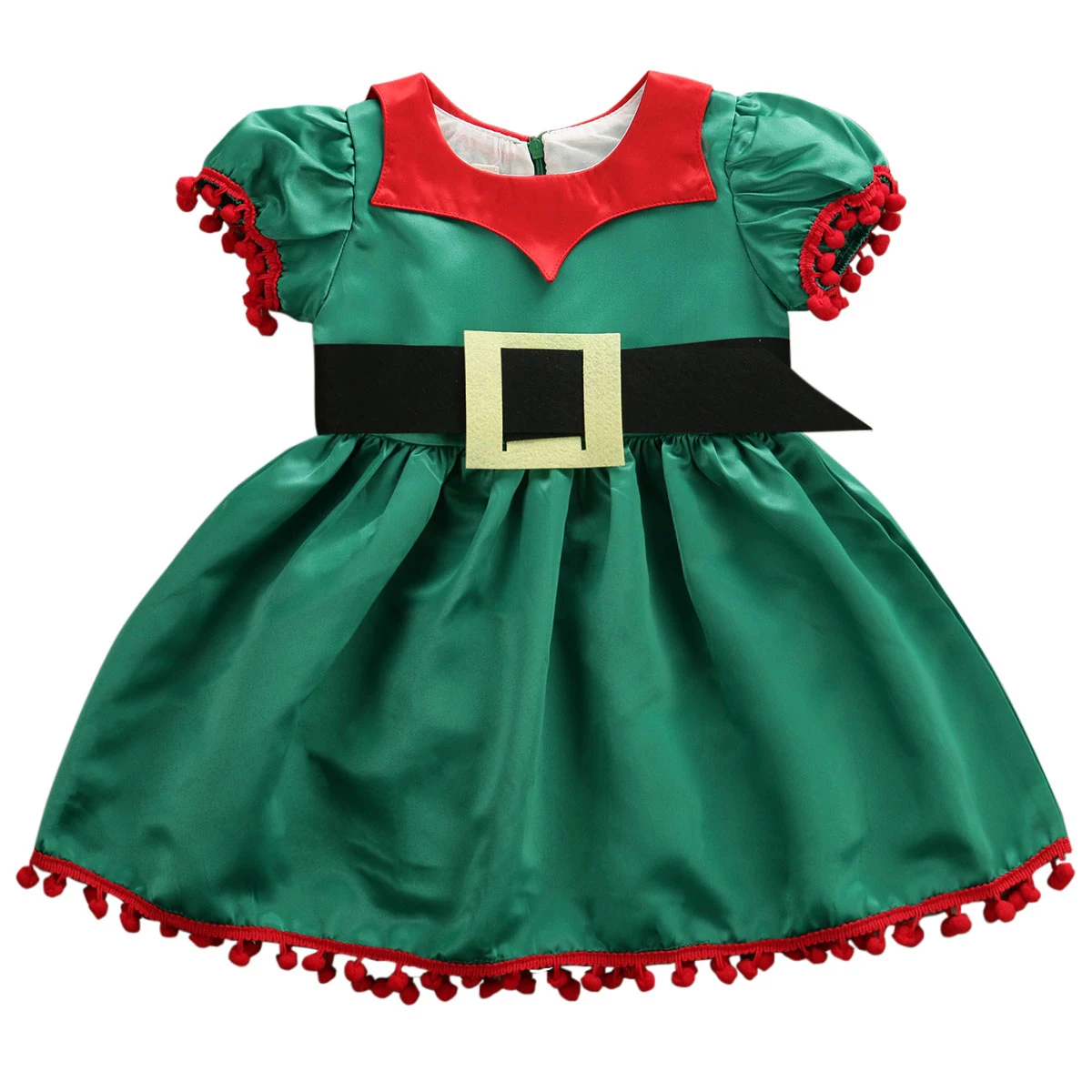 Toddler Baby Girl Kid Christmas Clothes Dress+Belt Xmas Tassel Patchwork Party Top Summer Princess Dress Costume 1-5 Years
Toddler Baby Girl Kid Christmas Clothes Dress+Belt Xmas Tassel Patchwork Party Top Summer Princess Dress Costume 1-5 Years