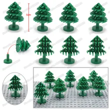 Christmas Tree Building Blocks Moc City Military Pubg Plant Block Special Forces Figures Mini Set Diy Child Christmas Gifts Toys