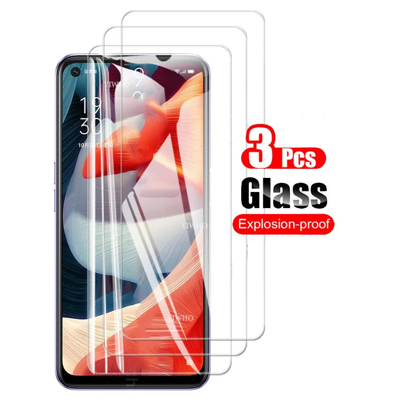 3PCS Protective Glass For oppo a53 5g Screen Protector Tempered Glass On For PECM30 PECT30 53a Camera lens Safety Front Film
3PCS Protective Glass For oppo a53 5g Screen Protector Tempered Glass On For PECM30 PECT30 53a Camera lens Safety Front Film