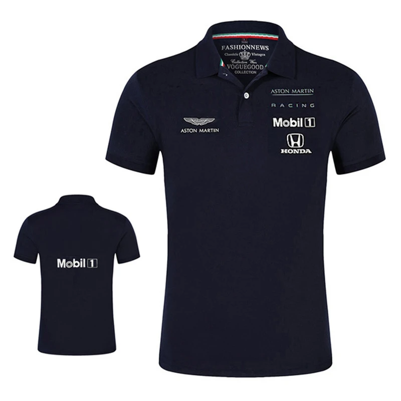 Summer Polo Shirt Men's Short Sleeve Sports Car Logo Printing Breathable Tops Tees Men Polo Shirt Racing Suit Team Uniform Top
Summer Polo Shirt Men's Short Sleeve Sports Car Logo Printing Breathable Tops Tees Men Polo Shirt Racing Suit Team Uniform Top