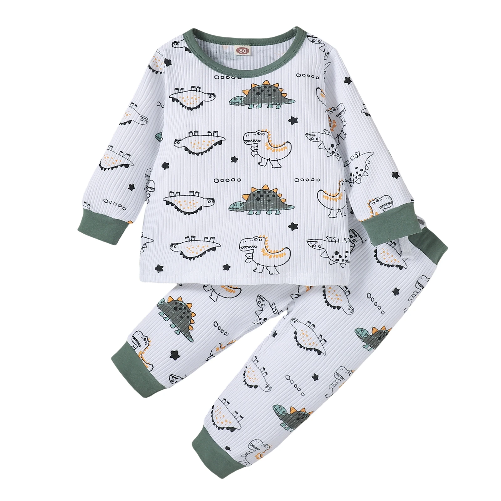 2Pcs Baby Clothes Autumn Toddler Boy Girl Outfits Suit Long Sleeve O-Neck Dinosaur Tops Bow Pants Child Wear 12M-5Y
2Pcs Baby Clothes Autumn Toddler Boy Girl Outfits Suit Long Sleeve O-Neck Dinosaur Tops Bow Pants Child Wear 12M-5Y