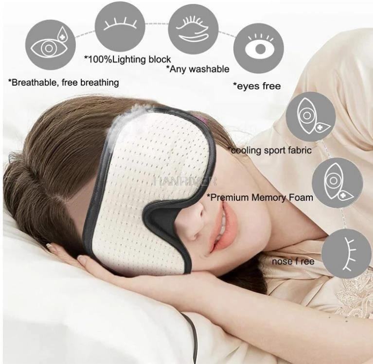 Blocking Light Sleeping Eye Mask Soft Padded Travel Shade Cover Rest Relax Sleeping Blindfold Eye Cover Sleep Mask Eyepatch
Blocking Light Sleeping Eye Mask Soft Padded Travel Shade Cover Rest Relax Sleeping Blindfold Eye Cover Sleep Mask Eyepatch