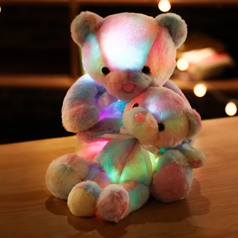 Kawaii Luminous Bear Plush Toy Bow Tie Teddy Bear Built-in LED Colorful Lights Gives Classmates And Girlfriends Birthday Gifts
Kawaii Luminous Bear Plush Toy Bow Tie Teddy Bear Built-in LED Colorful Lights Gives Classmates And Girlfriends Birthday Gifts