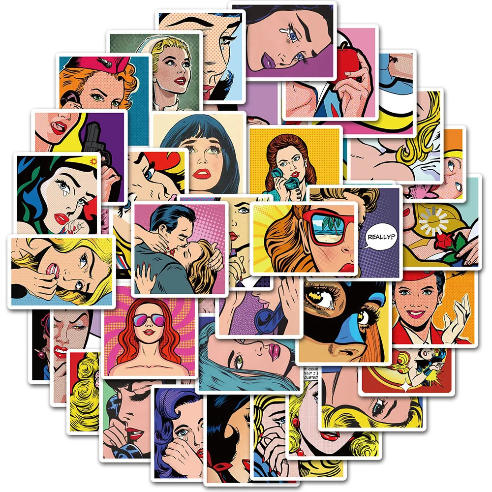 10/30/50PCS Hip-hop Punk Comics Non-mainstream Girl Suitcase Car Computer Decoration Graffiti Waterproof Sticker Toy Wholesale
10/30/50PCS Hip-hop Punk Comics Non-mainstream Girl Suitcase Car Computer Decoration Graffiti Waterproof Sticker Toy Wholesale