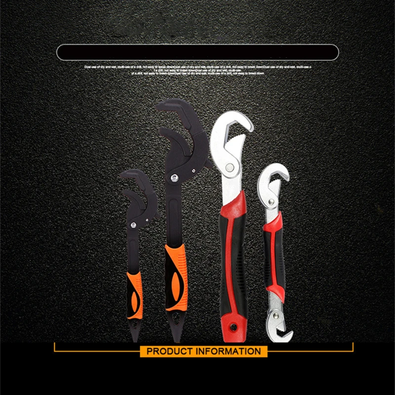 7-30/14-60MM Universal keys Multi-Function Adjustable Portable Torque Ratchet Oil Filter Repair Pipe Spanner Hand Tools
7-30/14-60MM Universal keys Multi-Function Adjustable Portable Torque Ratchet Oil Filter Repair Pipe Spanner Hand Tools