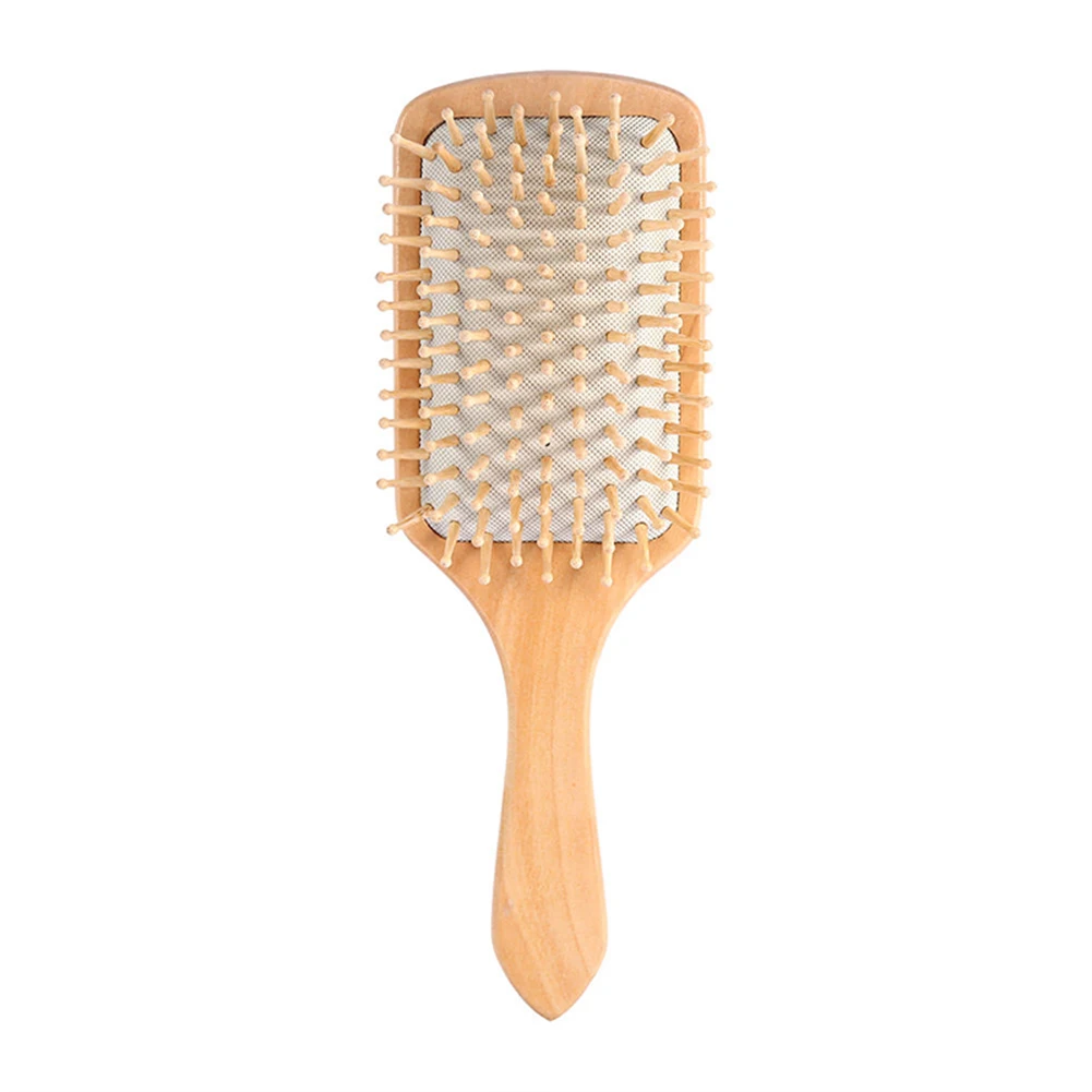 Wooden white skin white needles Hemu airbag massage comb Wooden air cushion anti-static hairdressing comb Scalp massage comb Lar 
Wooden white skin white needles Hemu airbag massage comb Wooden air cushion anti-static hairdressing comb Scalp massage comb Lar
