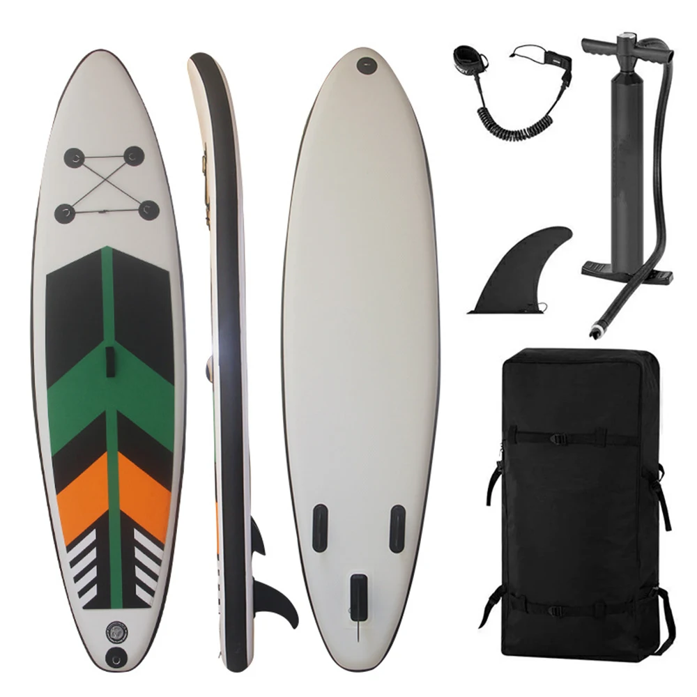 300*76*15CM Inflatable SUPs Stand up Paddle Board SUPs, Ultralight surfboard, bag, paddle, fin, air pump, repair kit, foot leash
300*76*15CM Inflatable SUPs Stand up Paddle Board SUPs, Ultralight surfboard, bag, paddle, fin, air pump, repair kit, foot leash