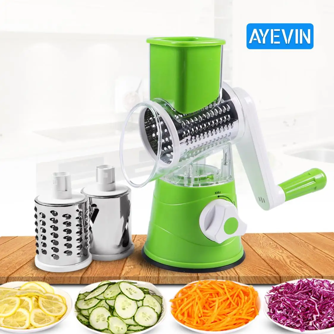 Manual Vegetable Cutter Slicer Multifunctional Round Mandoline Slicer Potato Cheese Kitchen Gadgets Kitchen Accessories
Manual Vegetable Cutter Slicer Multifunctional Round Mandoline Slicer Potato Cheese Kitchen Gadgets Kitchen Accessories