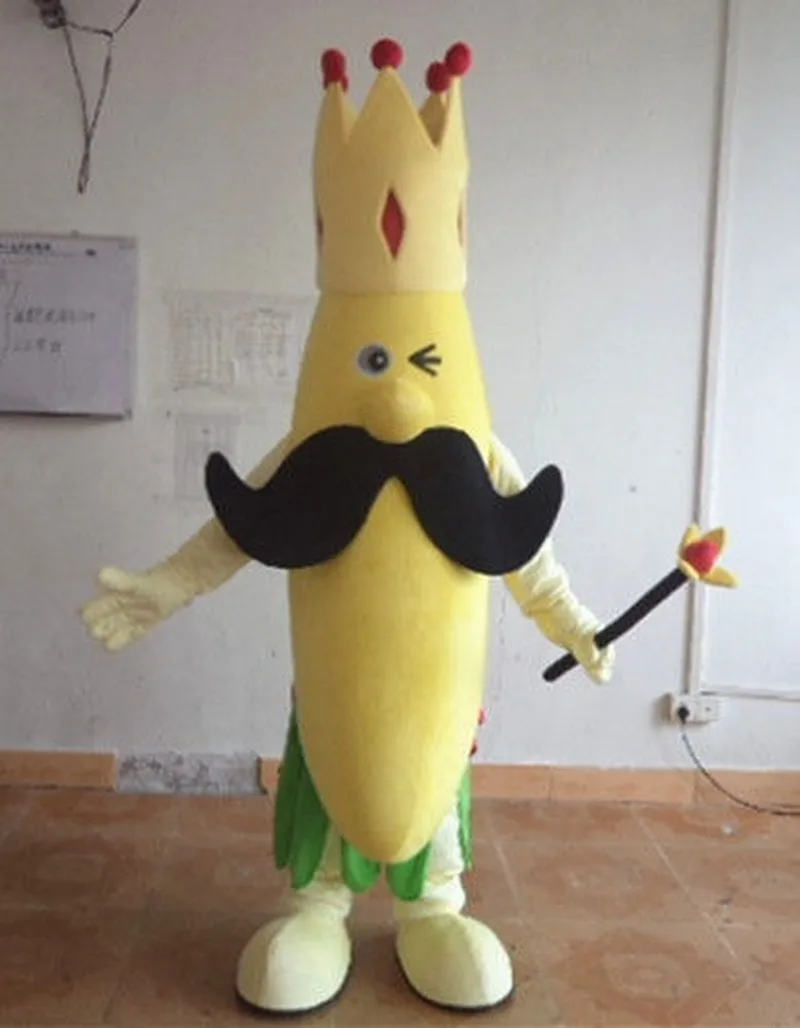 Halloween Banana King Mascot Costume Suits Cosplay Party Game Dress Adults Size Handmade Interesting Cartoon Character Clothing 
Halloween Banana King Mascot Costume Suits Cosplay Party Game Dress Adults Size Handmade Interesting Cartoon Character Clothing