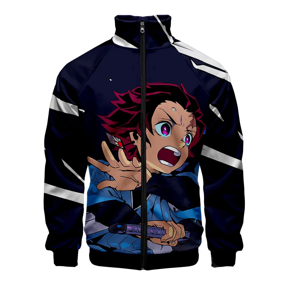 New Demon Slayer Women's Manga 3D Zipper Jacket Standing Collar Men's Sweatshirt Kimetsu no Yaiba Kamado Tanjirou Jacket coat
New Demon Slayer Women's Manga 3D Zipper Jacket Standing Collar Men's Sweatshirt Kimetsu no Yaiba Kamado Tanjirou Jacket coat